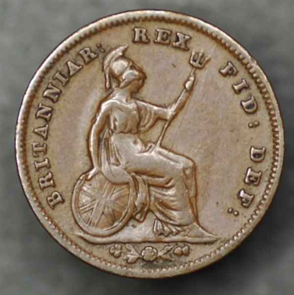 William IV. Third farthing. 1835