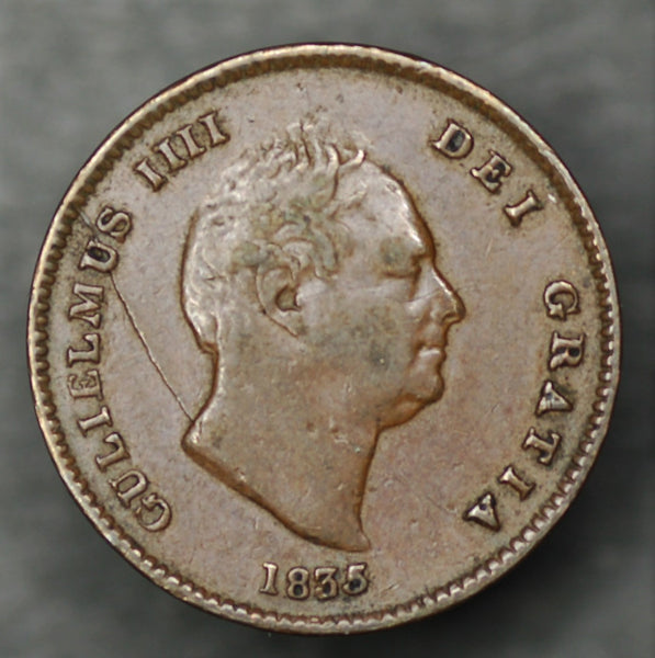 William IV. Third farthing. 1835