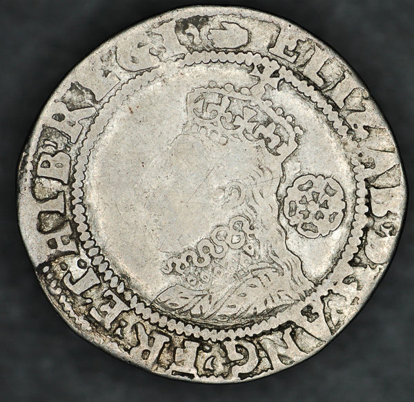 Elizabeth 1. Sixpence. 1591