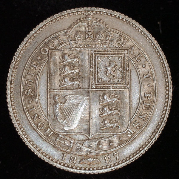 Victoria. Shilling. 1887. A selection