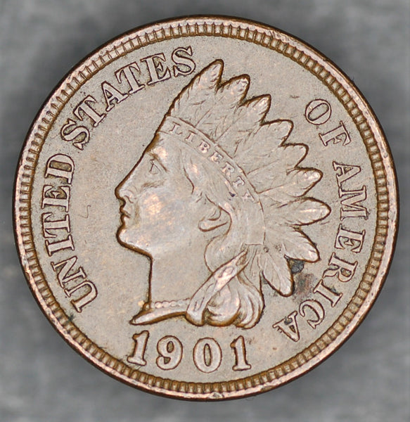 USA. 1 Cent. 1901