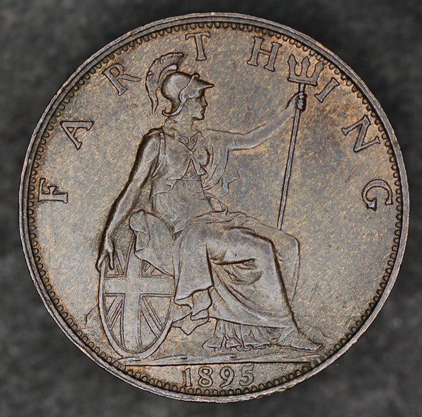 Victoria. Farthing. 1895. High grade