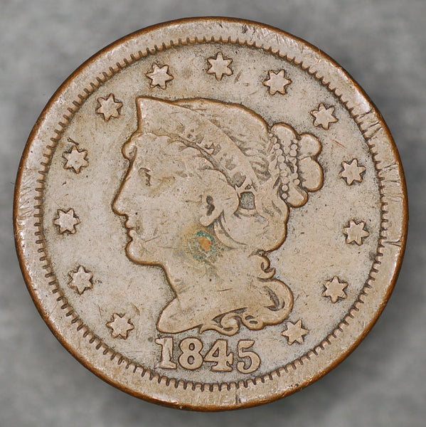 USA. One Cent. 1845