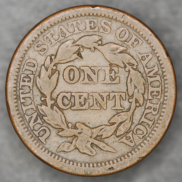 USA. One Cent. 1845