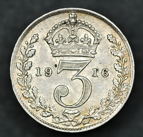 George V. Threepence. 1916