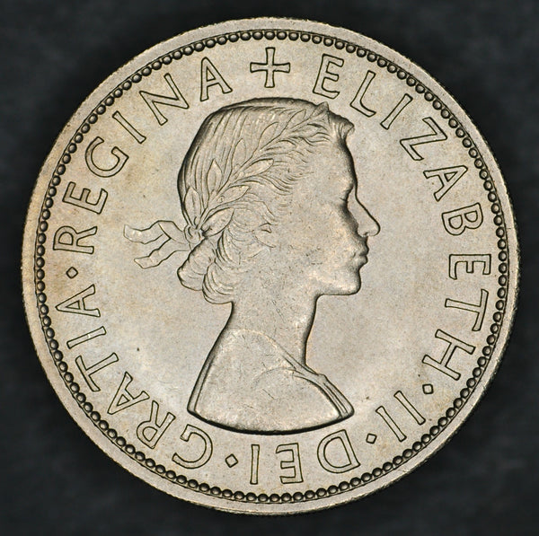 Elizabeth II. Half crown. 1959
