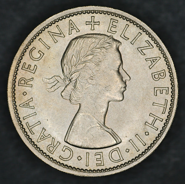 Elizabeth II. Half crown. 1959