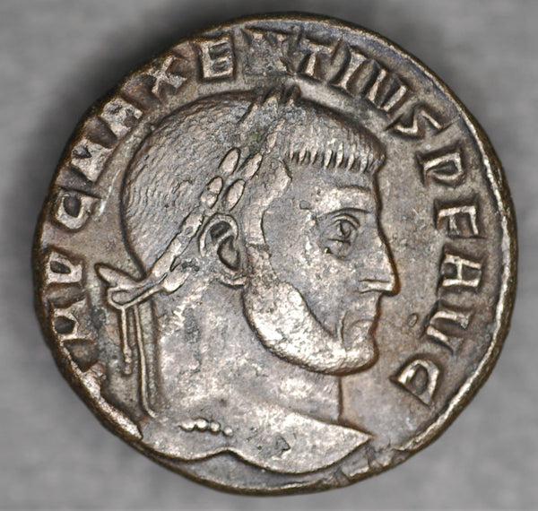 Maxentius. Follis. Aeternitas. AD306-312