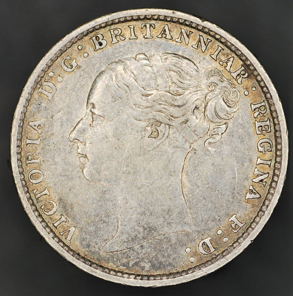 Victoria. (Young head) Threepence. 1883