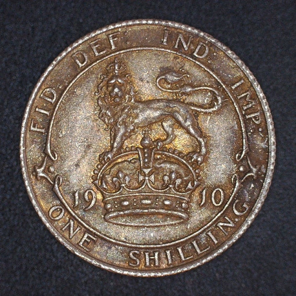 Edward VII. Shilling. 1910. A selection.