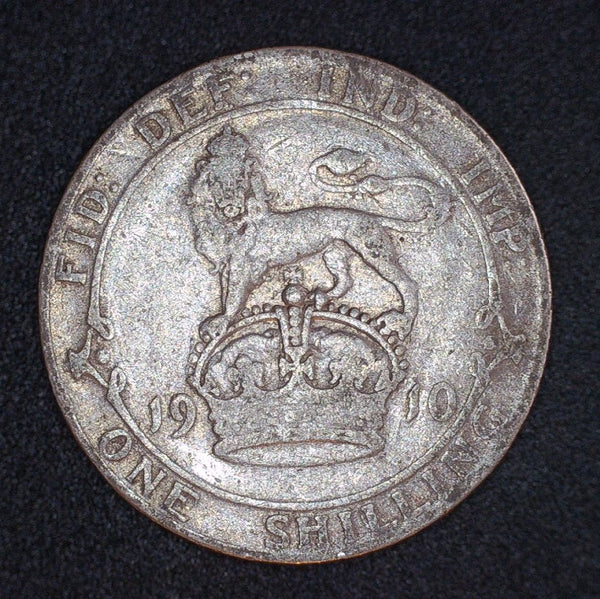 Edward VII. Shilling. 1910. A selection.