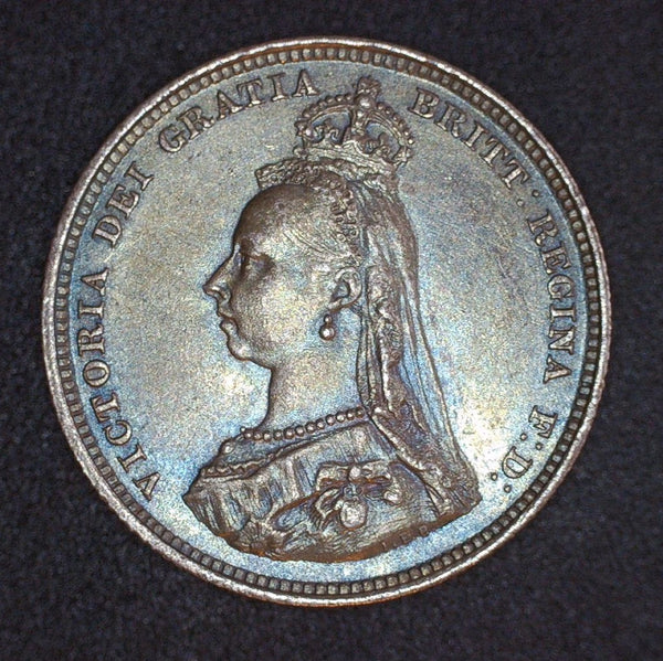 Victoria. Shilling. 1887. A selection