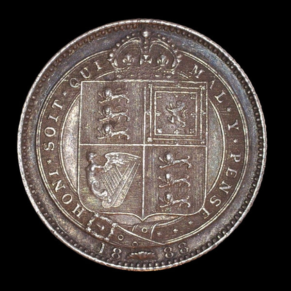 Victoria. Shilling. 1888/7