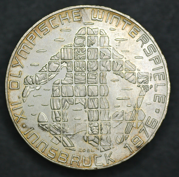 Austria. 100 Schilling. 1976. Winter Olympics.