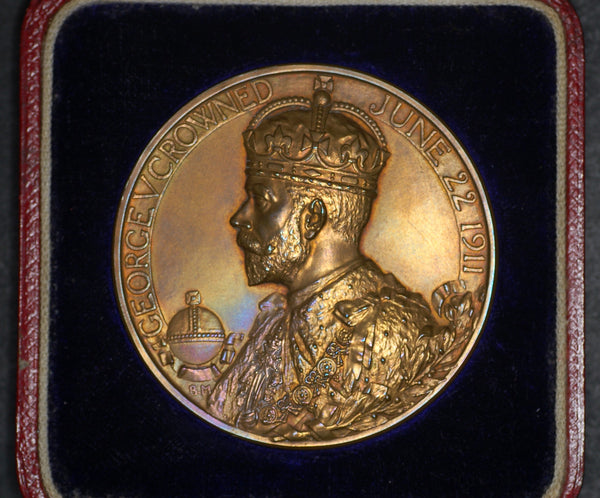 George V. Coronation medal. 1911. 51mm