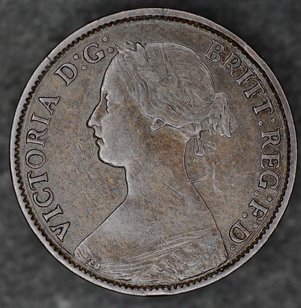 Victoria. Farthing. 1861