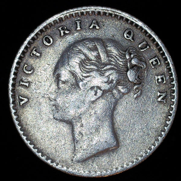 India. East India Company. Quarter Rupee. 1840