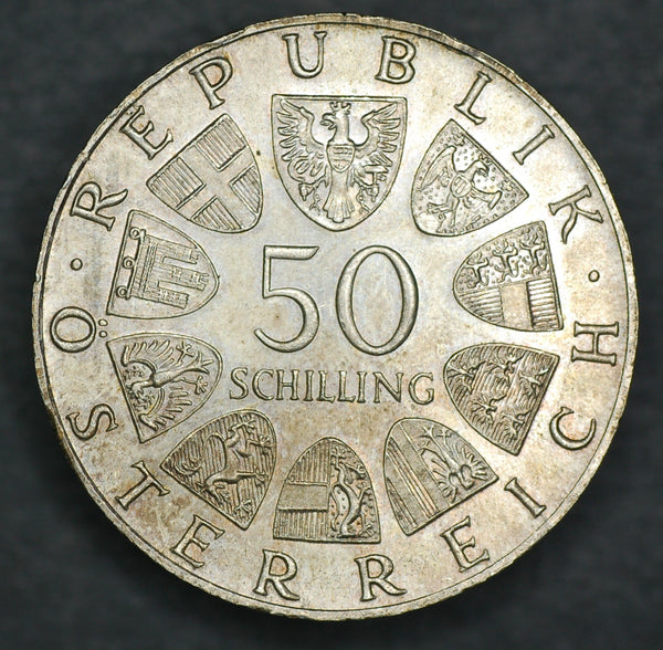 Austria. 50 Schilling. 1974
