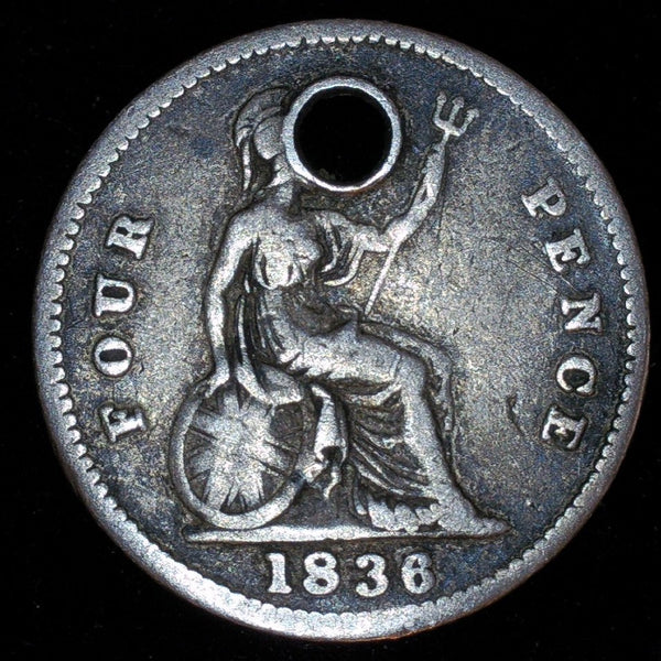 William IV. Fourpence. 1836