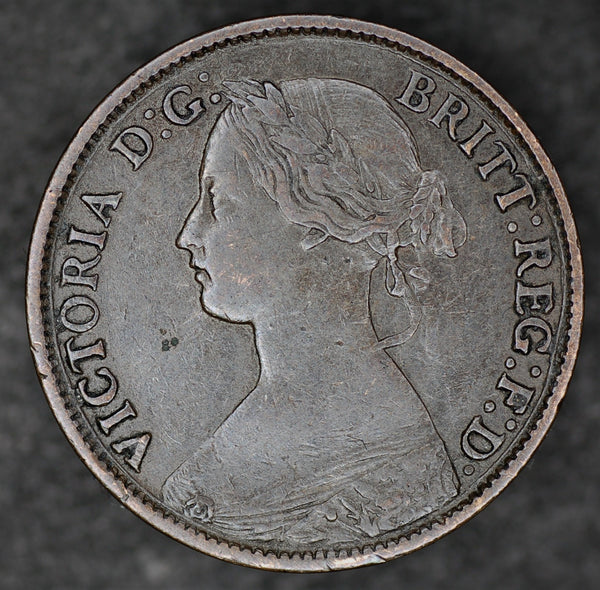 Victoria. Farthing. 1860