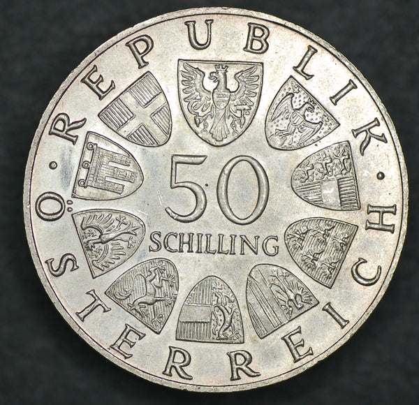 Austria. 50 Schilling. 1967