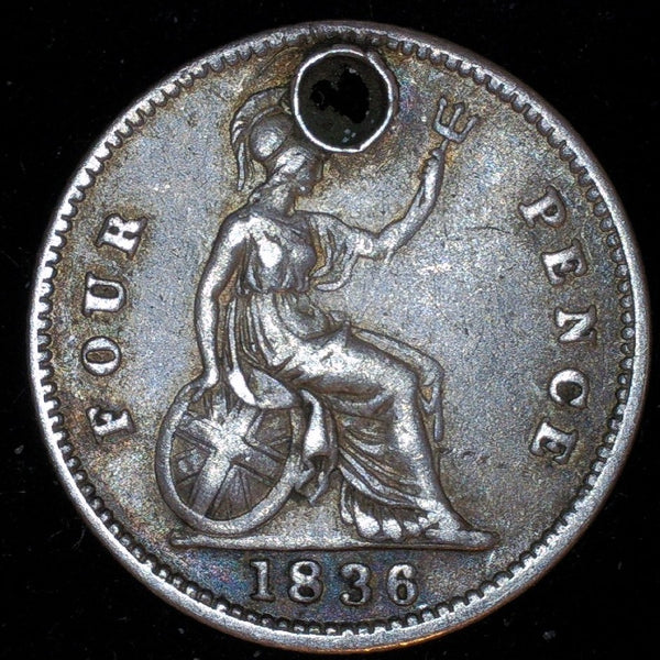 William IV. Fourpence. 1836