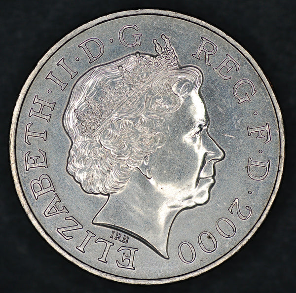 Elizabeth II. 5 Pounds. 2000