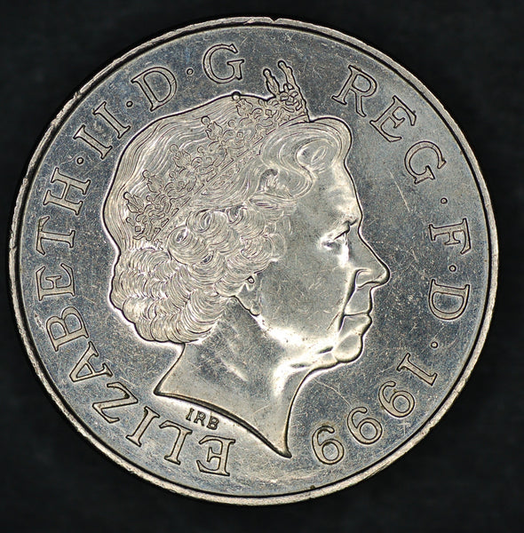 Elizabeth II. 5 Pounds. 1999