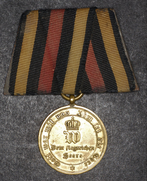 Germany. Franco Prussian war medal. 1870-71