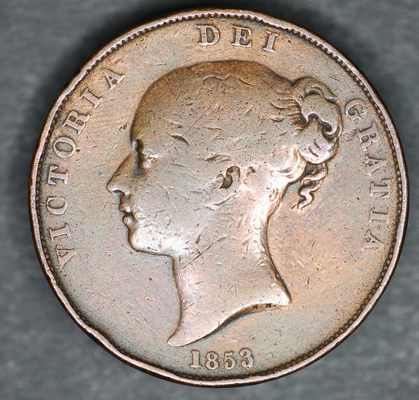 Victoria. Penny. 1853