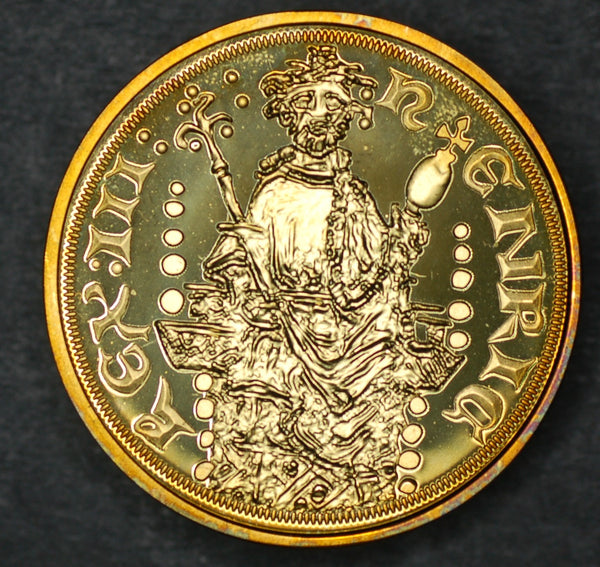 Henry III proof gold penny, The millionaires collection.
