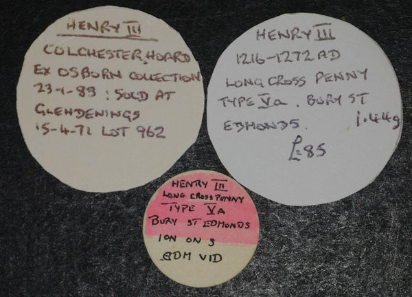 Henry III. Penny. 1216-1272. Bury St Edmunds