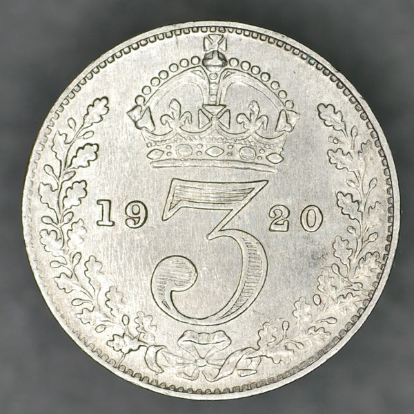 George V. Threepence. 1920