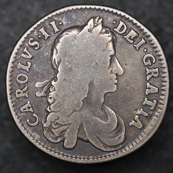 Charles 2nd. Shilling. 1663