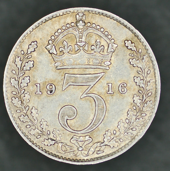 George V. Threepence. 1916