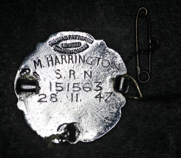 Nursing Council pin badge. 1947