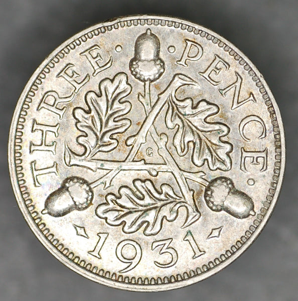 George V. Threepence. 1931