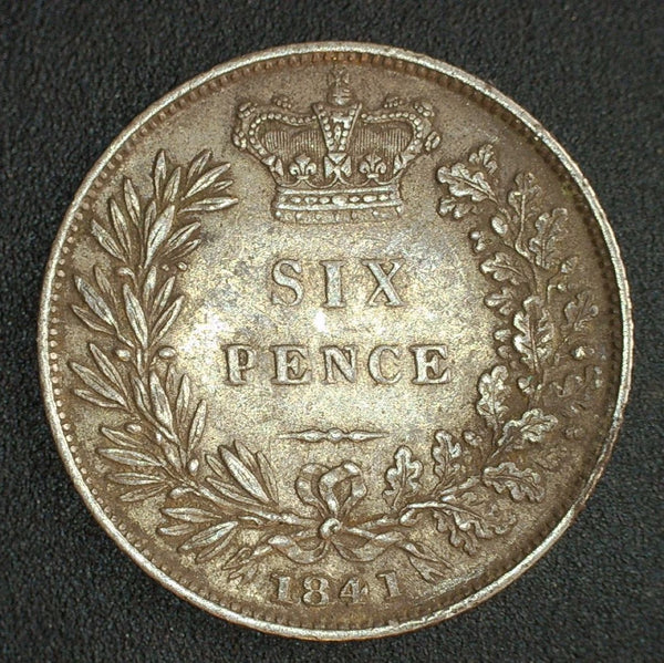 Victoria. Sixpence. 1841
