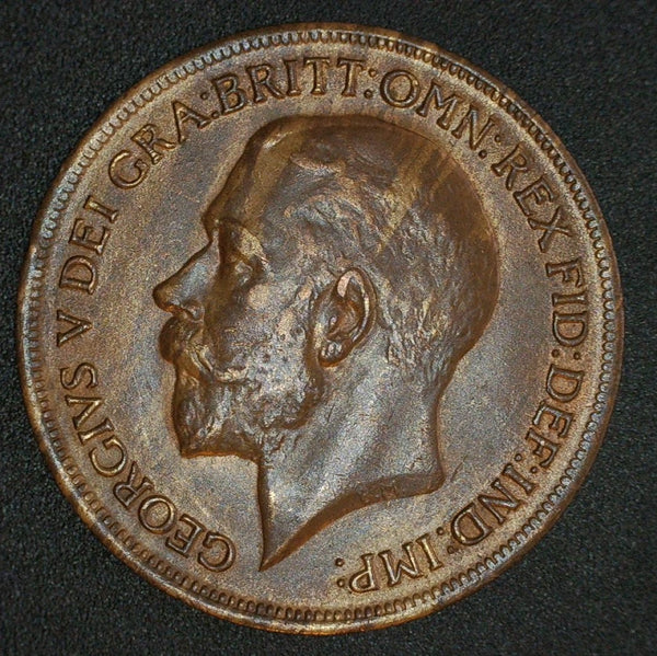 George V. Penny. 1919. A selection of high grade coins.