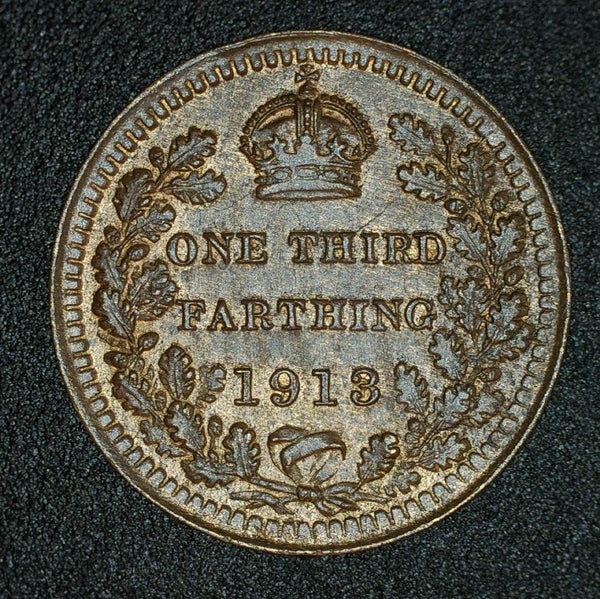 George V. Third Farthing. 1913