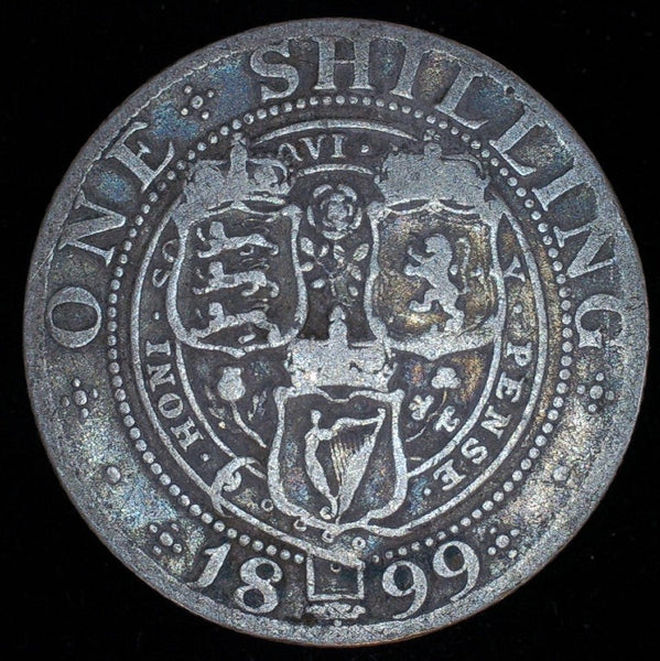 Victoria. Shilling. 1899. A selection