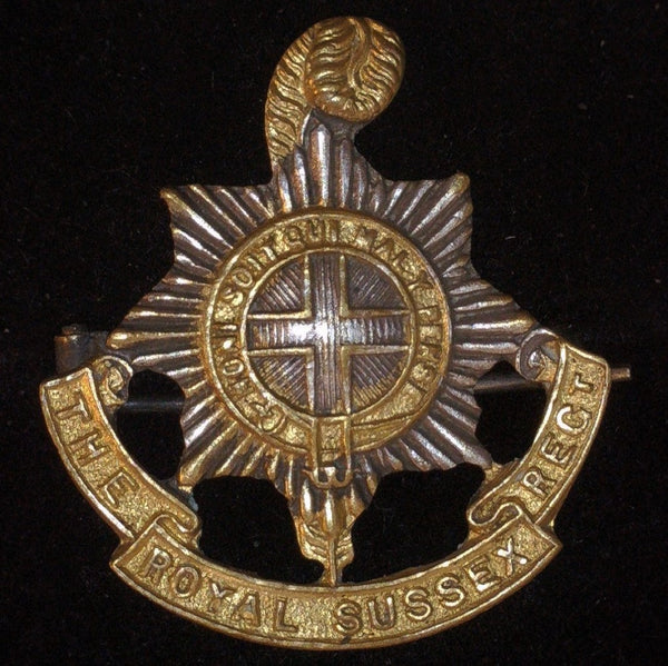 The Royal Sussex Regiment. Sweetheart brooch.
