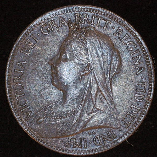 Victoria. Halfpenny. 1901