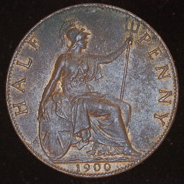 Victoria. Halfpenny. 1900