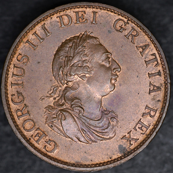 George III. Halfpenny. 1799