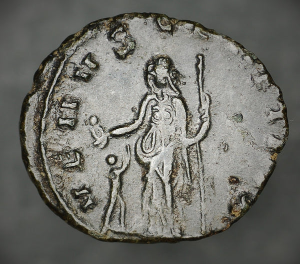 Salonina. Billon Antoninianus. Ca 257-258AD