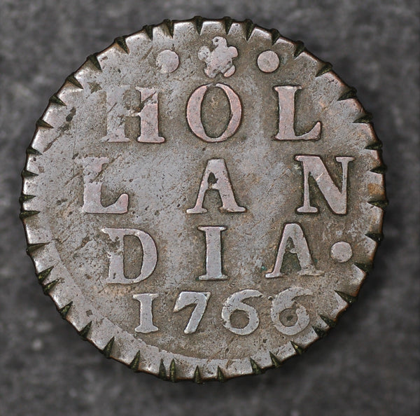 Netherlands. Hollandia. Duit. 1766