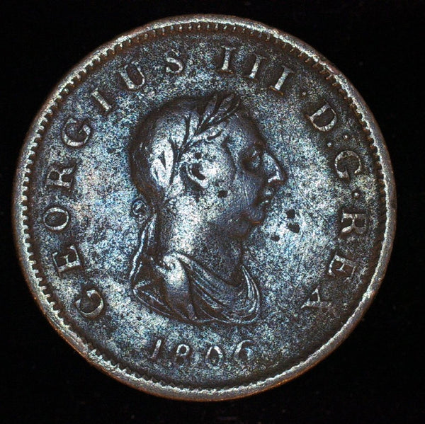 George III. Halfpenny. 1806. A selection