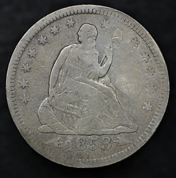 USA. Quarter Dollar. 1853-O