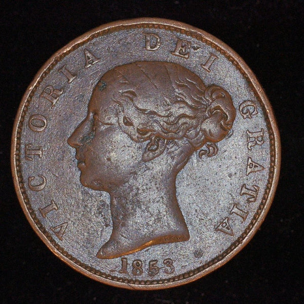 Victoria. Halfpenny. 1853